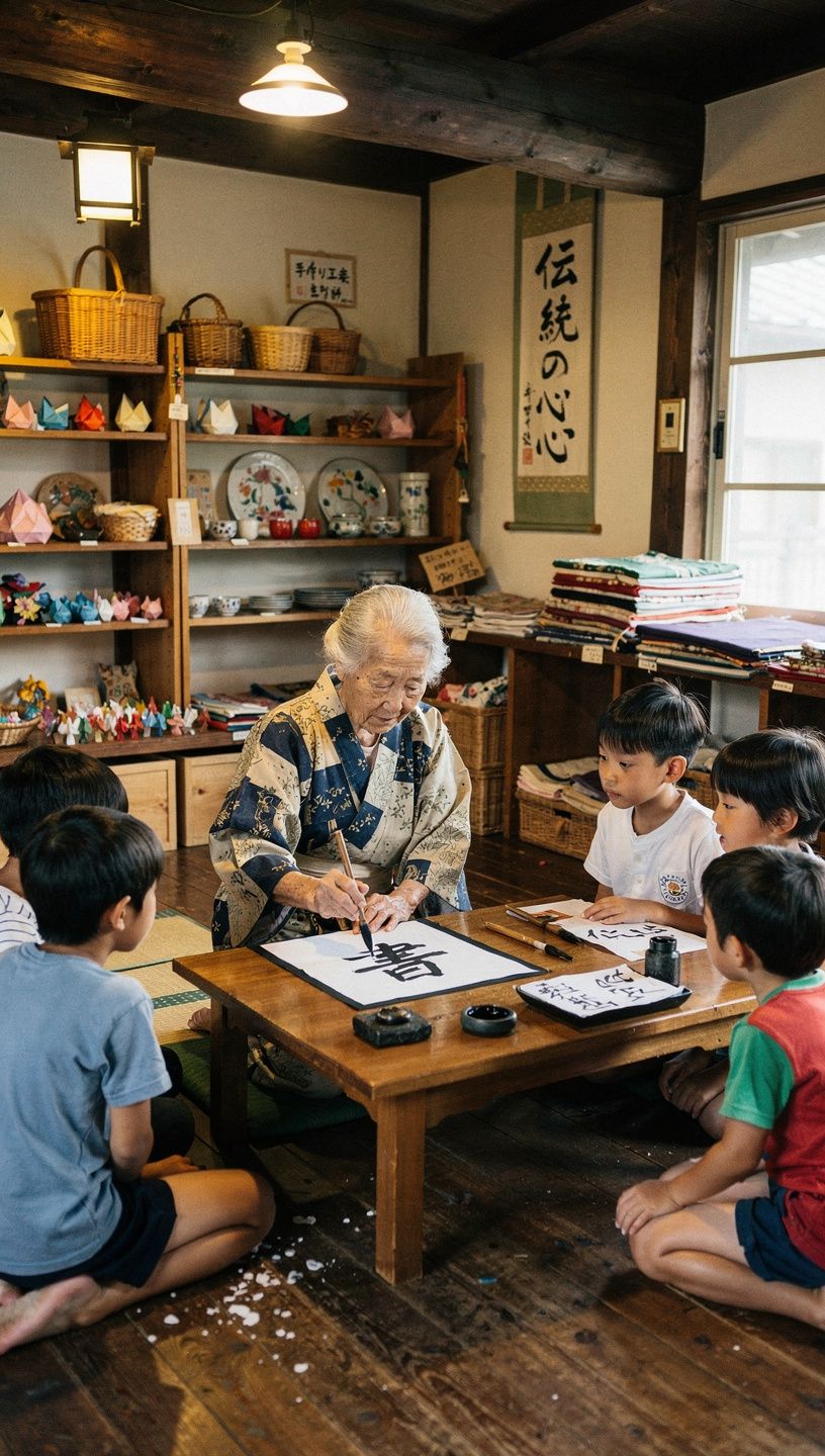 自然素材を使った手作りのインテリアアイテムの写真