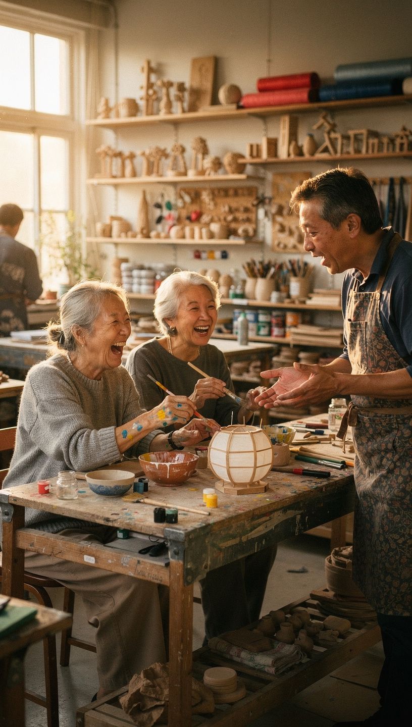 手作りカードのデザインアイデアが描かれたスケッチブック